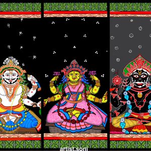 Jagannatha Balabhadra Subhadra Pattachitra art
